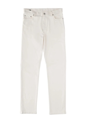 Zegna button-fastening jeans - White