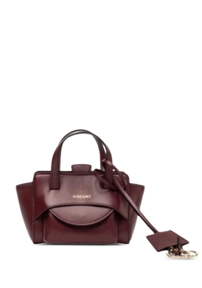 HIDESINS logo-print shoulder bag - Red