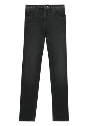 Courrèges straight-leg denim trousers - Grey