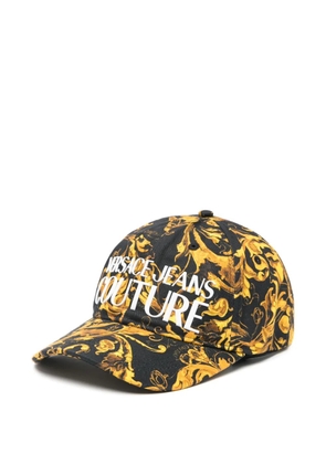 Versace Jeans Couture baroque-print cap - Black