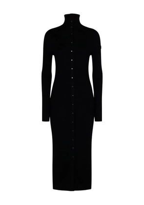 Moncler ribbed knit midi dress - Black