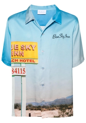 BLUE SKY INN graphic-print short-sleeve shirt