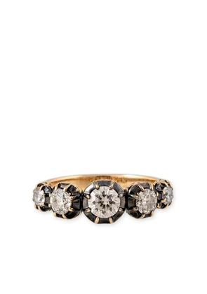 Jacquie Aiche 14kt yellow gold Sophia diamond ring