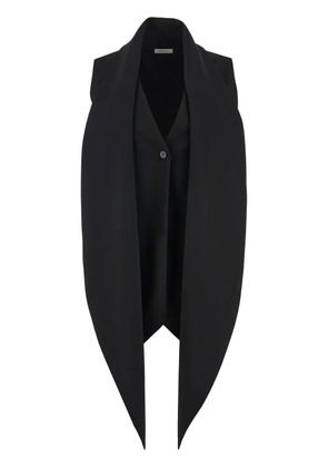 Ferragamo sash-detail V-neck waistcoat - Black