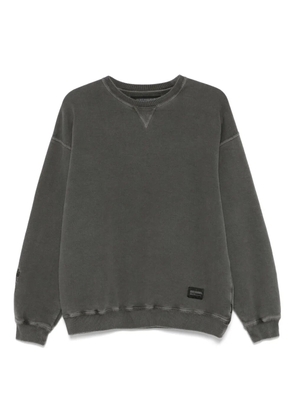 Neighborhood logo-patch sweatshirt - Black