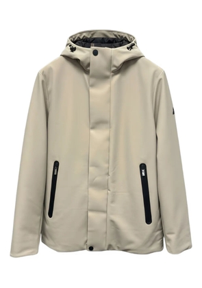 HèSKIMO zip-fastening hooded jacket - Neutrals