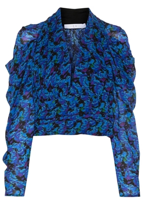 IRO Nycia V-neck blouse - Blue
