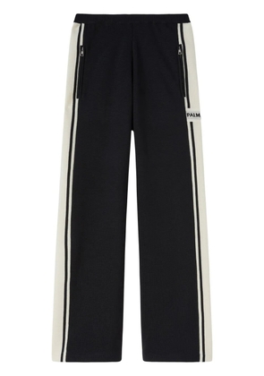 Palm Angels Racing knitted track pants - Black