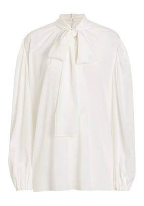 Dolce & Gabbana DNA bow-detailed shirt - White