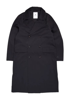 Welter Shelter double-breasted lapel-collar coat - Black