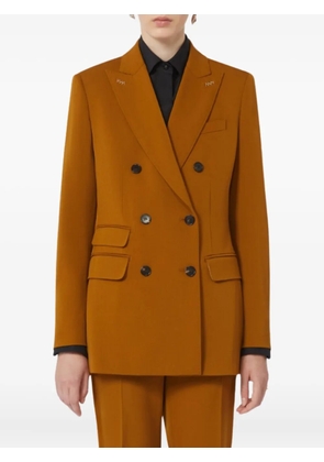 Max Mara double-breasted blazer - Brown