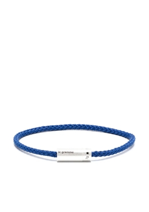 Le Gramme 7g Nato cable bracelet - Blue