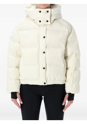 Perfect Moment hooded padded ski jacket - White
