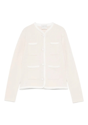 Forte Forte pocket-trimmed button cardigan - Pink