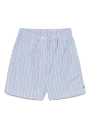 Forte Forte striped shorts - Blue