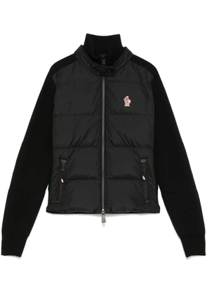 Moncler Grenoble padded zip-up jacket - Black