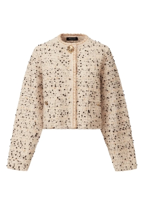 Fabiana Filippi tweed gold-button jacket - Neutrals