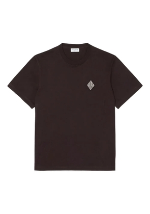 Lacoste diamond-badge T-shirt - Brown