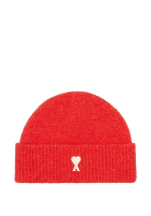AMI Paris Ami de Coeur beanie - Red