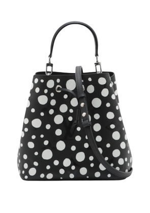 Louis Vuitton Pre-Owned 2021-2025 Yayoi Kusama Monogram Giant Empreinte Infinity Dots NeoNoe MM bucket bag - Black