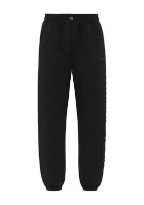 Plein Sport embossed logo jogging trousers - Black