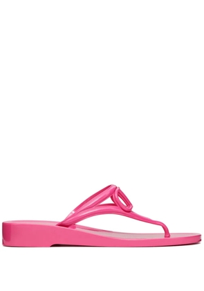 Valentino Garavani VLogo Signature thong sandals - Pink