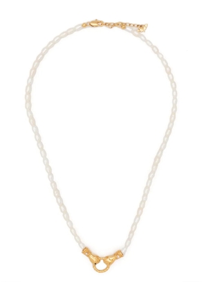 Missoma x Harris Reed In Good Hands pearl necklace - White