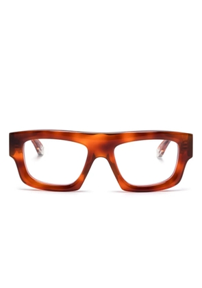 Gucci Eyewear square-frame glasses - Brown