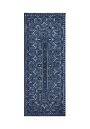 ETRO printed scarf - Blue