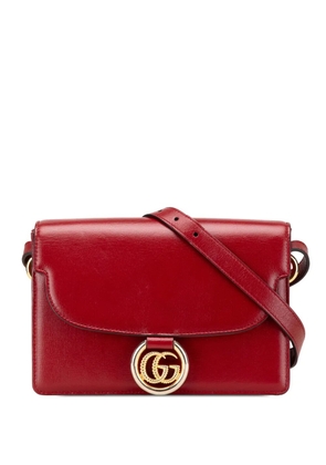 Gucci Pre-Owned 2000-2015 Small Textured Calfskin GG Ring Torchon crossbody bag