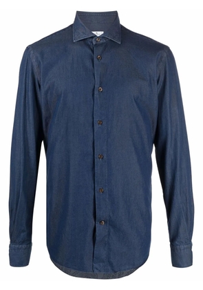 ETRO Denim cotton shirt - Blue