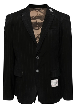 Maison MIHARA YASUHIRO Aged suit jacket - Black