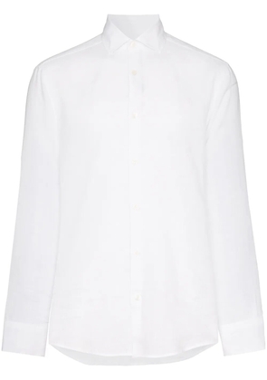 Frescobol Carioca Antonio linen shirt - White