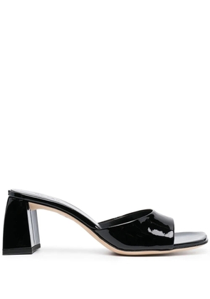 BY FAR 80mm Romy sandals - Black