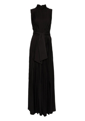 Saiid Kobeisy satin jumpsuit - Black