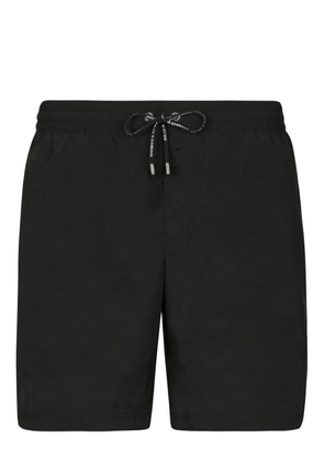 Dolce & Gabbana DG-print drawstring swim shorts - Black