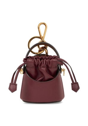 ETRO Saturno logo-engraved keyring - Red