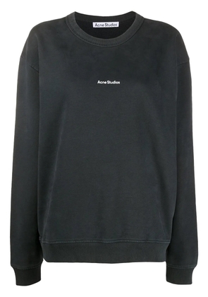 Acne Studios logo-print sweatshirt - Black