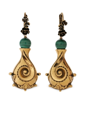 ETRO paisley earrings - Gold
