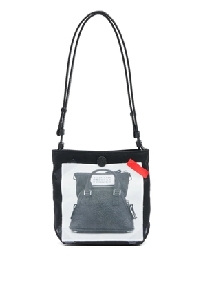 Maison Margiela Trompe L'oeil 5AC Baby messenger bag - Black