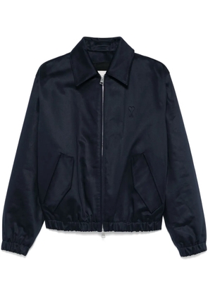 AMI Paris Ami de Coeur bomber jacket - Blue
