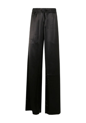 Marine Serre satin trousers - Black