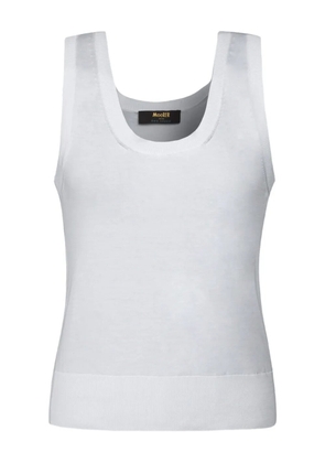 Moorer cotton tank top - White