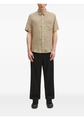 A.P.C. Bellini short-sleeve pocket shirt - Neutrals