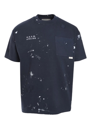 DOMREBEL Atelier T-shirt - Blue