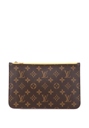 Louis Vuitton Pre-Owned 2014 Monogram Neverfull pouch - Brown