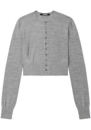 Jacquemus The Spiaggia cardigan - Grey