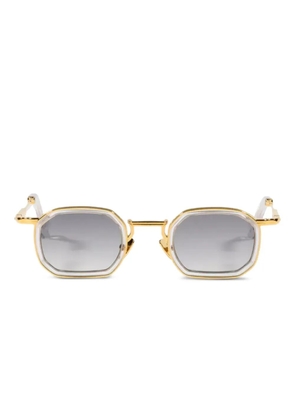John Dalia geometric-frame sunglasses - Yellow