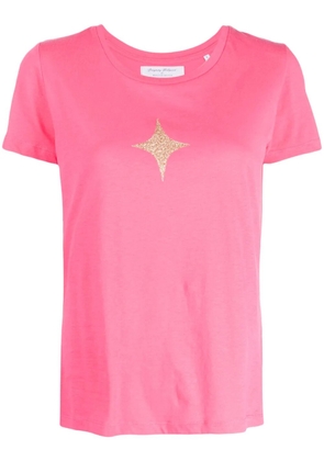 Madison.Maison star-print cotton-jersey T-shirt - Pink