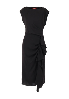 Max Mara Aia ruffled dress - Black